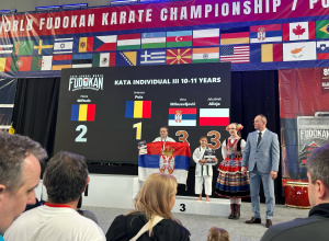 Dekoracja zwycięsców