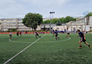 Nasi zawodnicy w czasie gry.