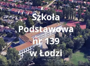 Widok szkoły z lotu ptaka