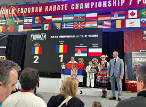 Dekoracja zwycięsców
