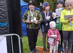 Tymek na podium