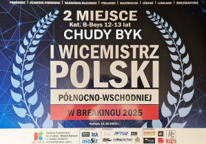 Dyplom za 2 miejsce w mistrzostwach Polski