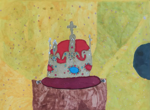 Praca ucznia klasy 2b - królewska korona