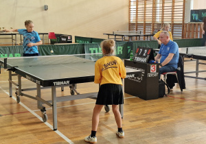 Nasze dziewczyny w trakcie meczu