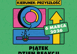 PLAKAT REKALAMOWY FUTURE UPS! FEST zielony 6 marca