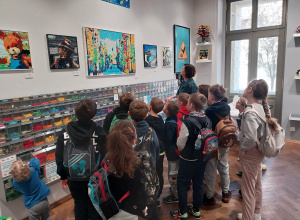 Klasa 2C w bibliotece MEMO
