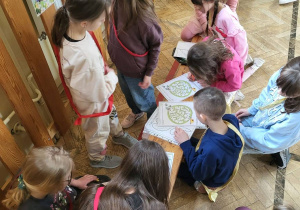 Uczniowie w trakcie zajęć