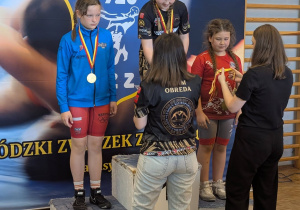 Hania na podium
