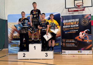 Franek na podium