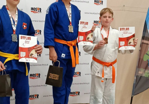 Julek na podium