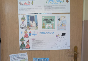 Plakaty wykonane przez uczniów