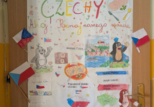 Plakaty wykonane przez uczniów